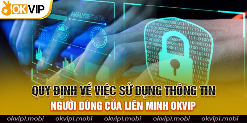 Quy định về việc sử dụng thông tin tại chính sách bảo mật liên minh OKVIP