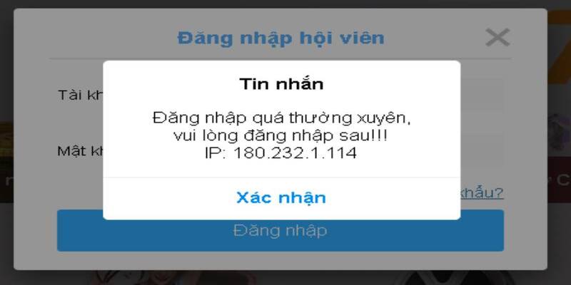 Lỗi phổ biến khiến quá trình truy cập tài khoản Kubet77 gặp lỗi 