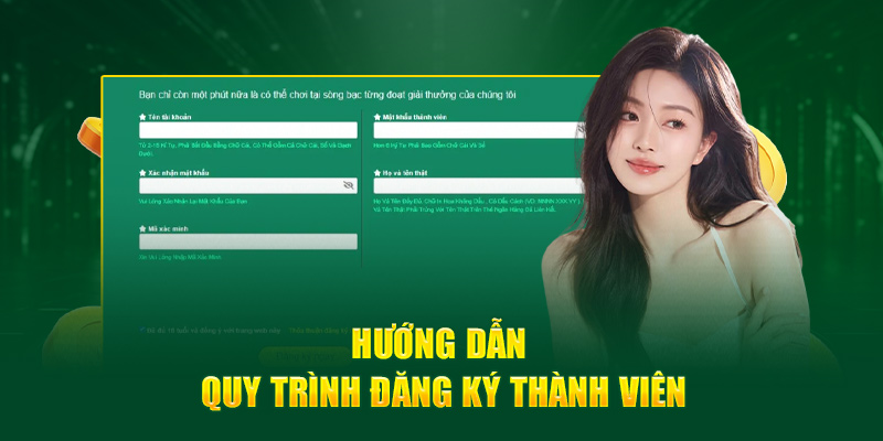 Đăng ký Cwin nhanh chóng với các thao tác được tối giản